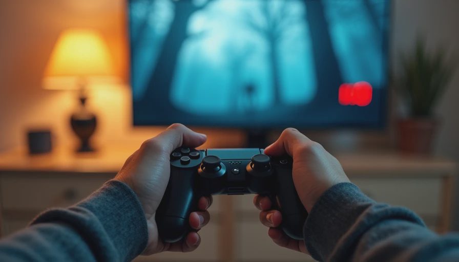 Hands holding a controller while comparing three versions of Silent Hill 2.